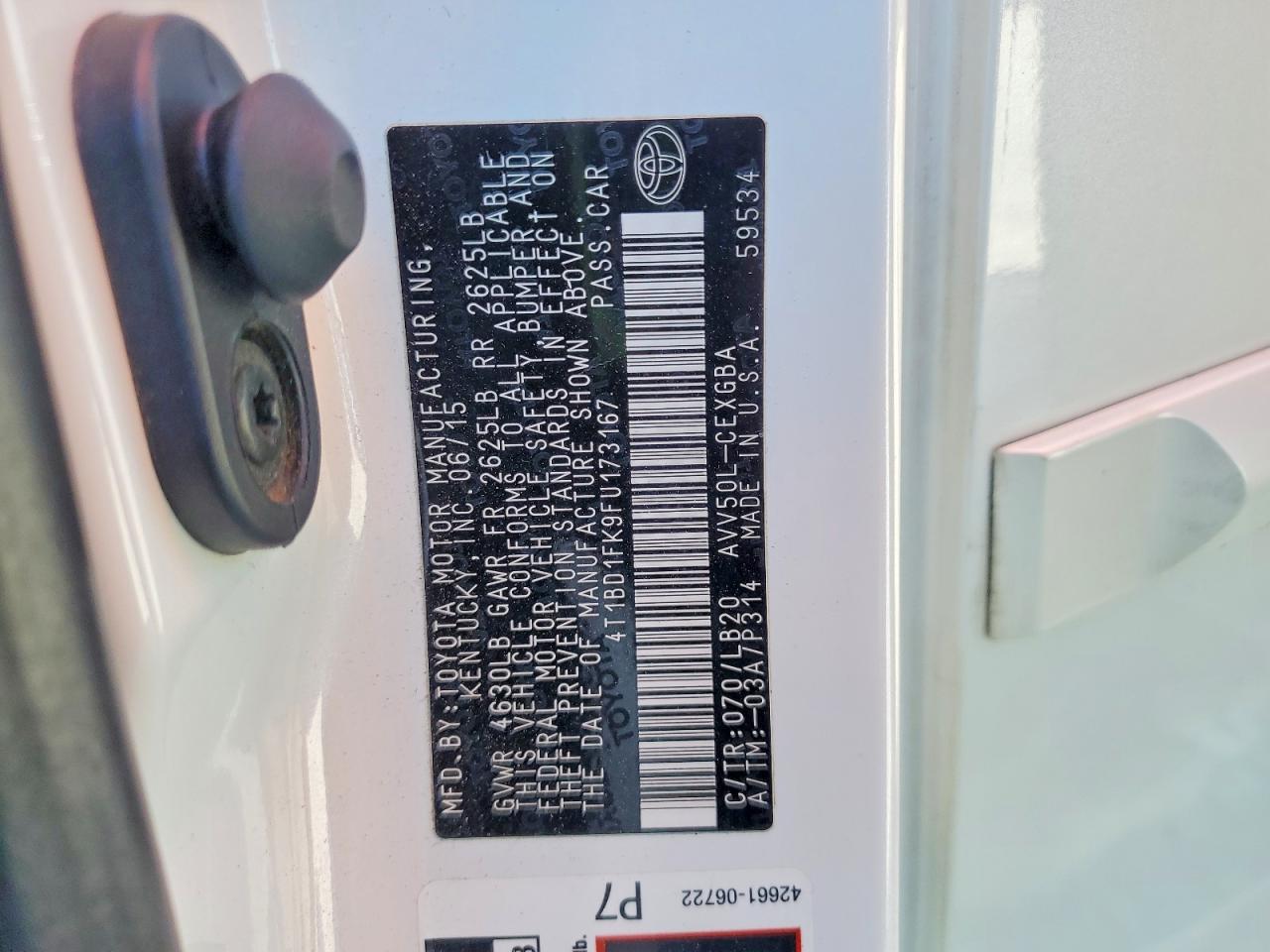 Toyota Camry Xle