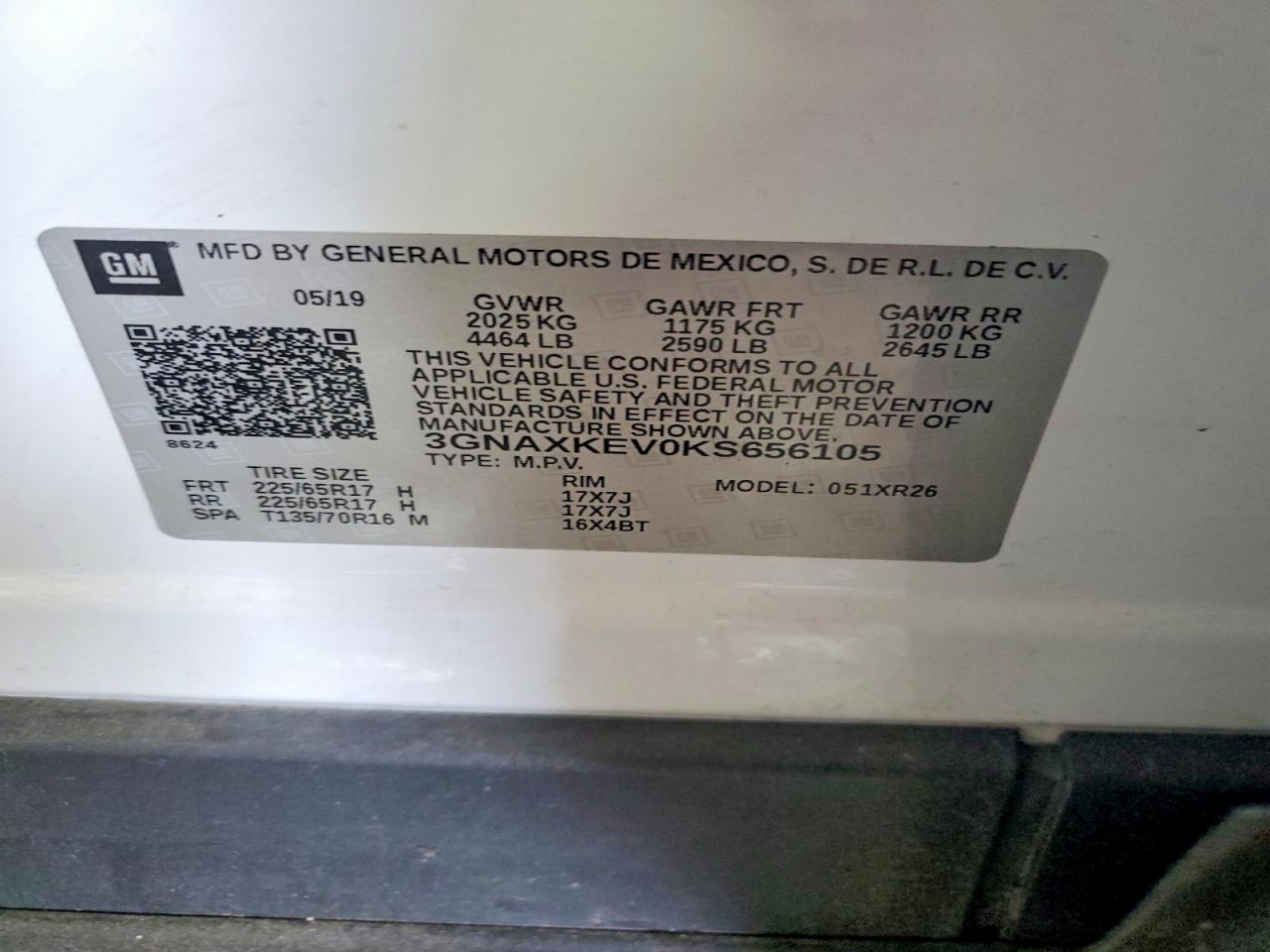 Chevrolet Equinox Lt
