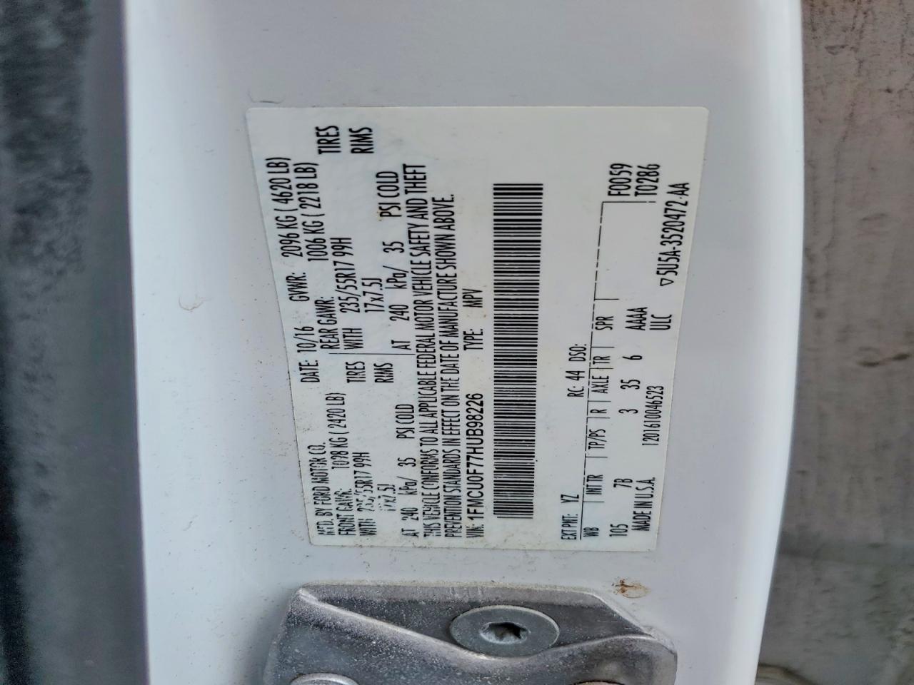 Ford Escape S