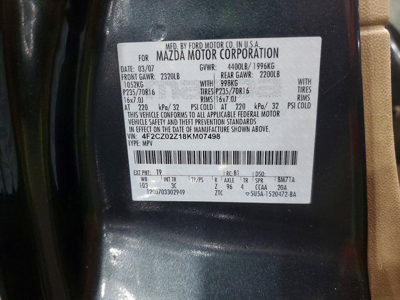 Mazda Tribute I