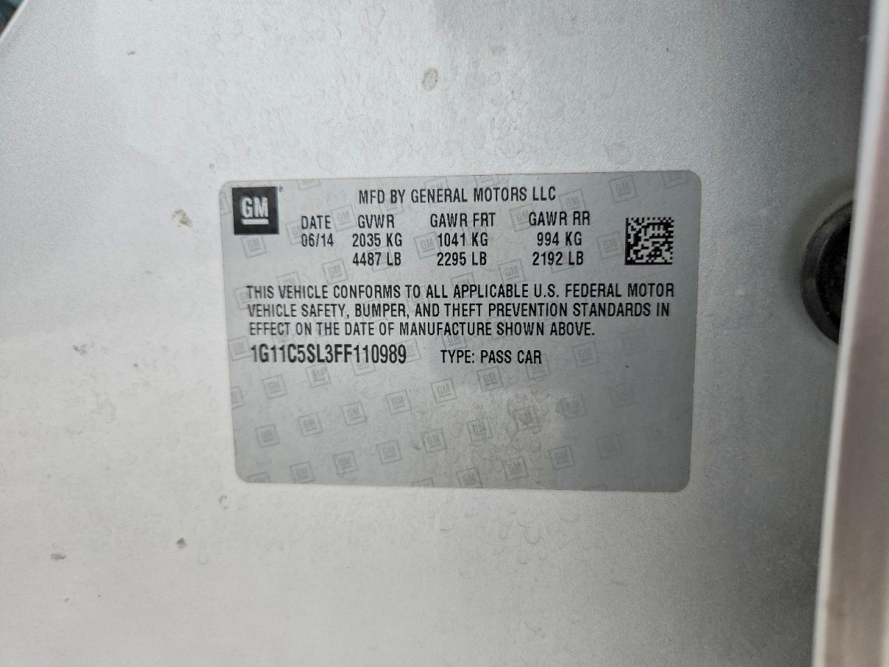 Chevrolet Malibu 1lt