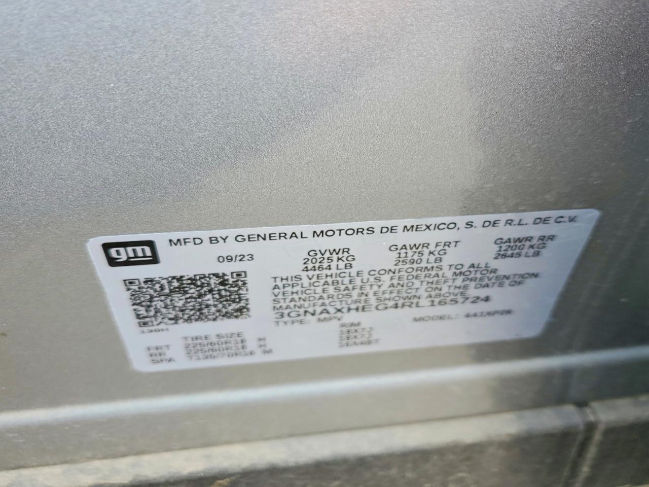 Chevrolet Equinox Ls