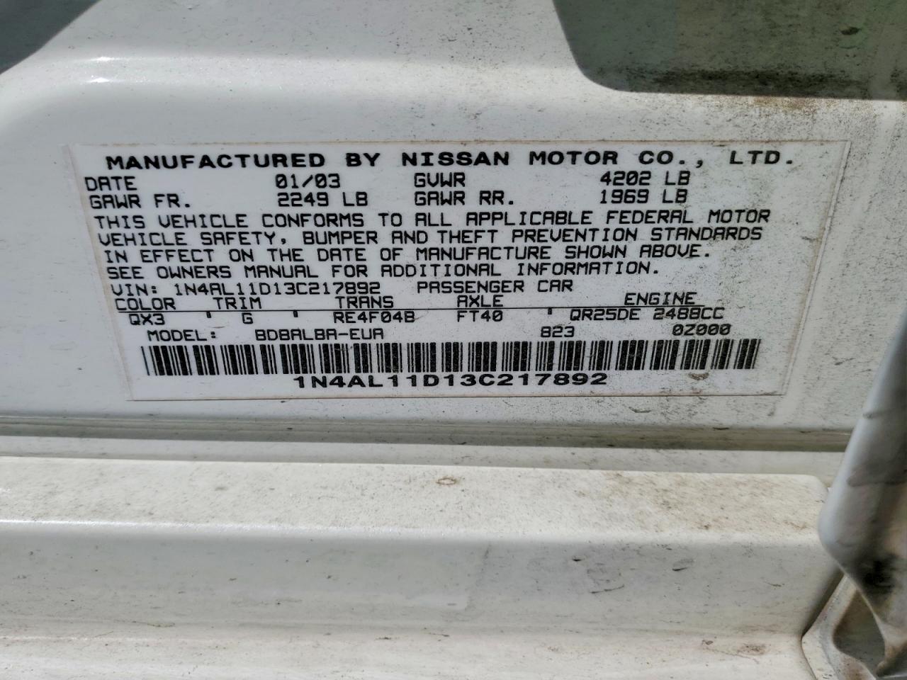 Nissan Altima 2.5
