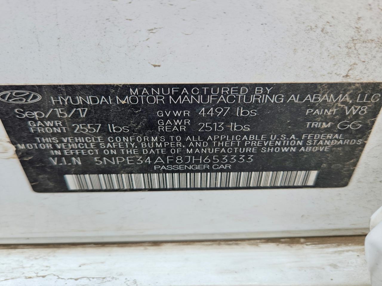 Hyundai SONATA Sel