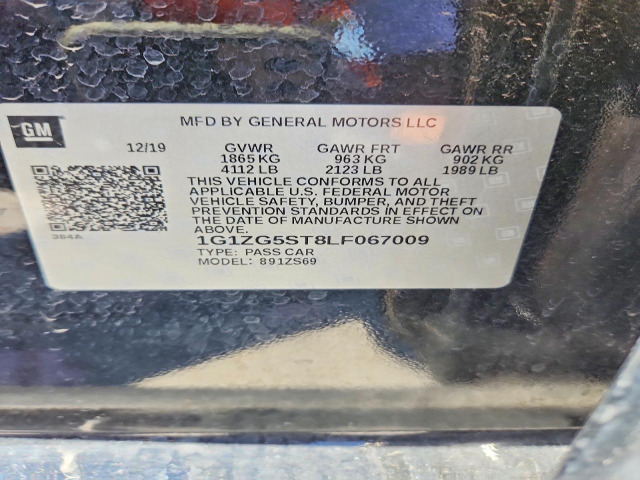 Chevrolet Malibu Rs
