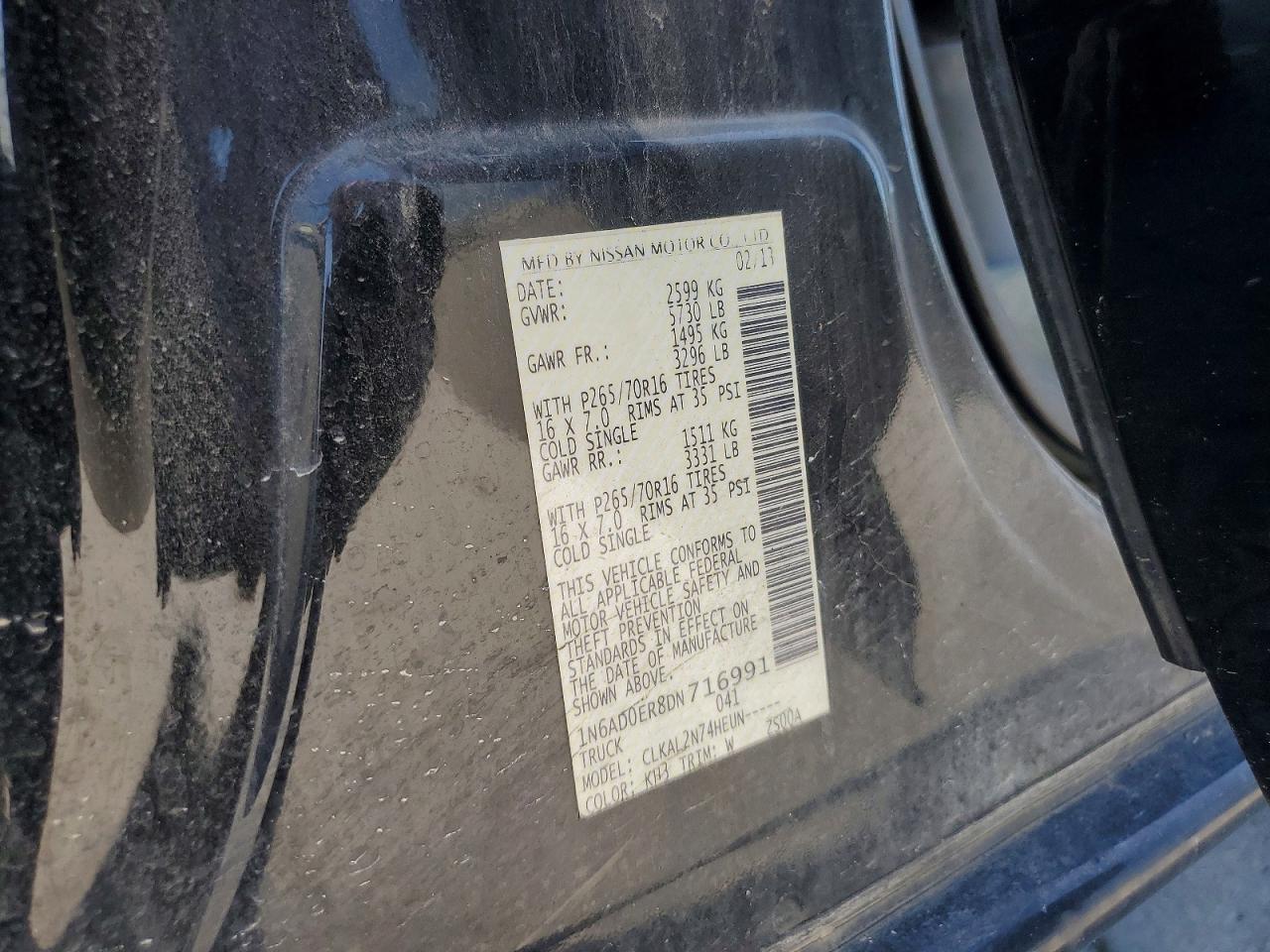 Nissan Frontier S
