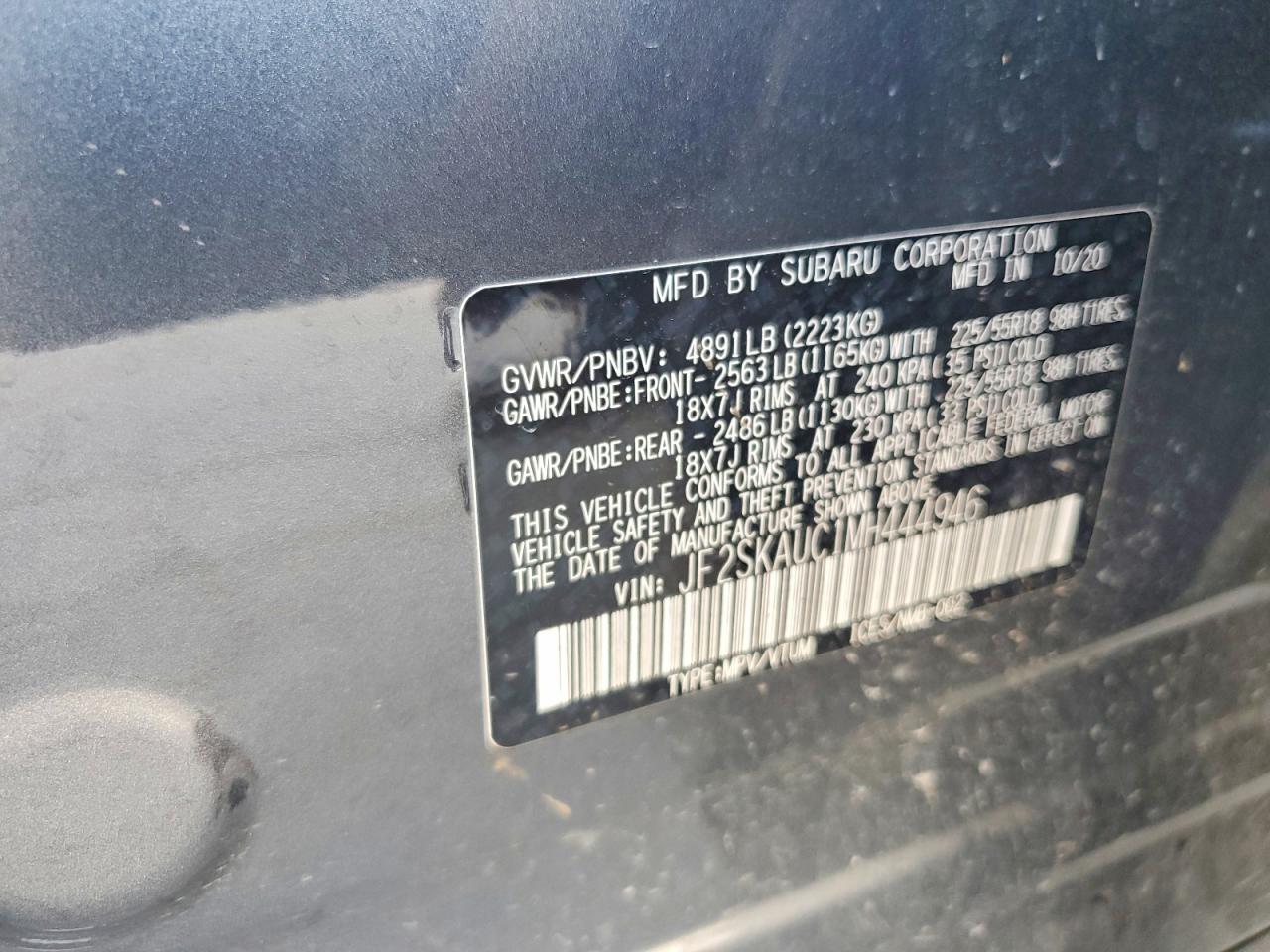 Subaru Forester Limited