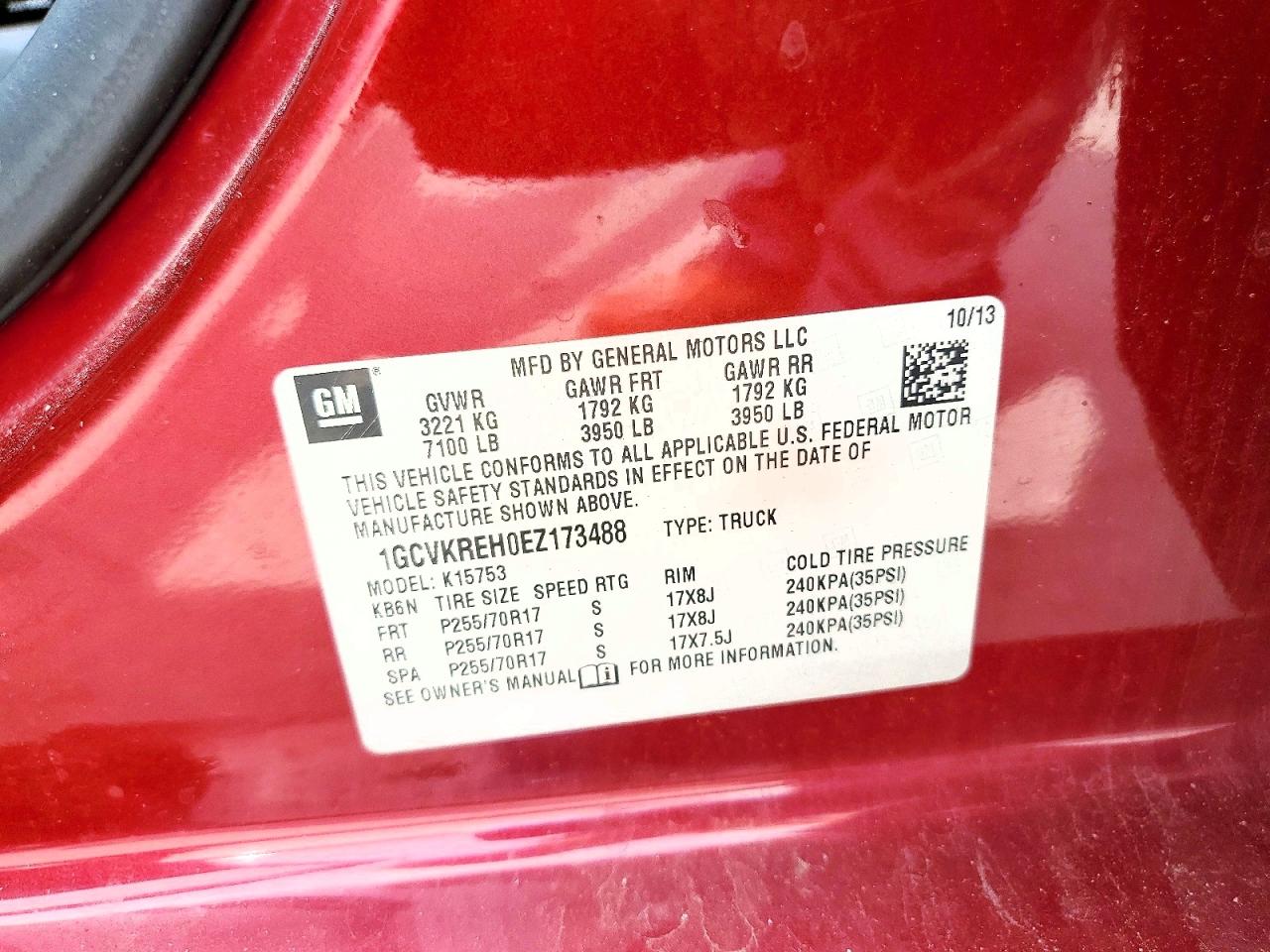 Chevrolet Silverado K1500 Lt