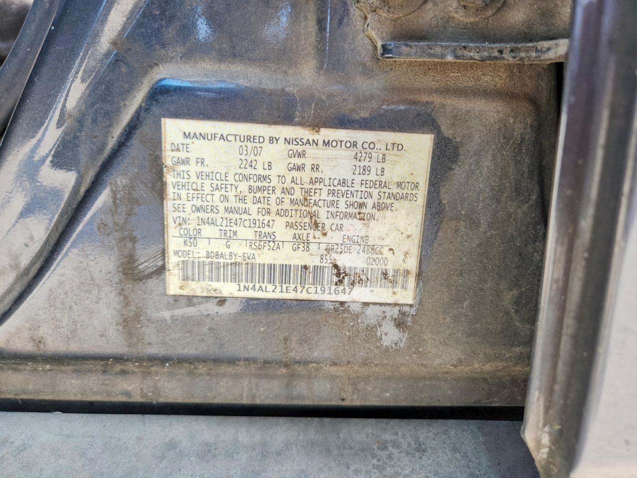 Nissan Altima 2.5