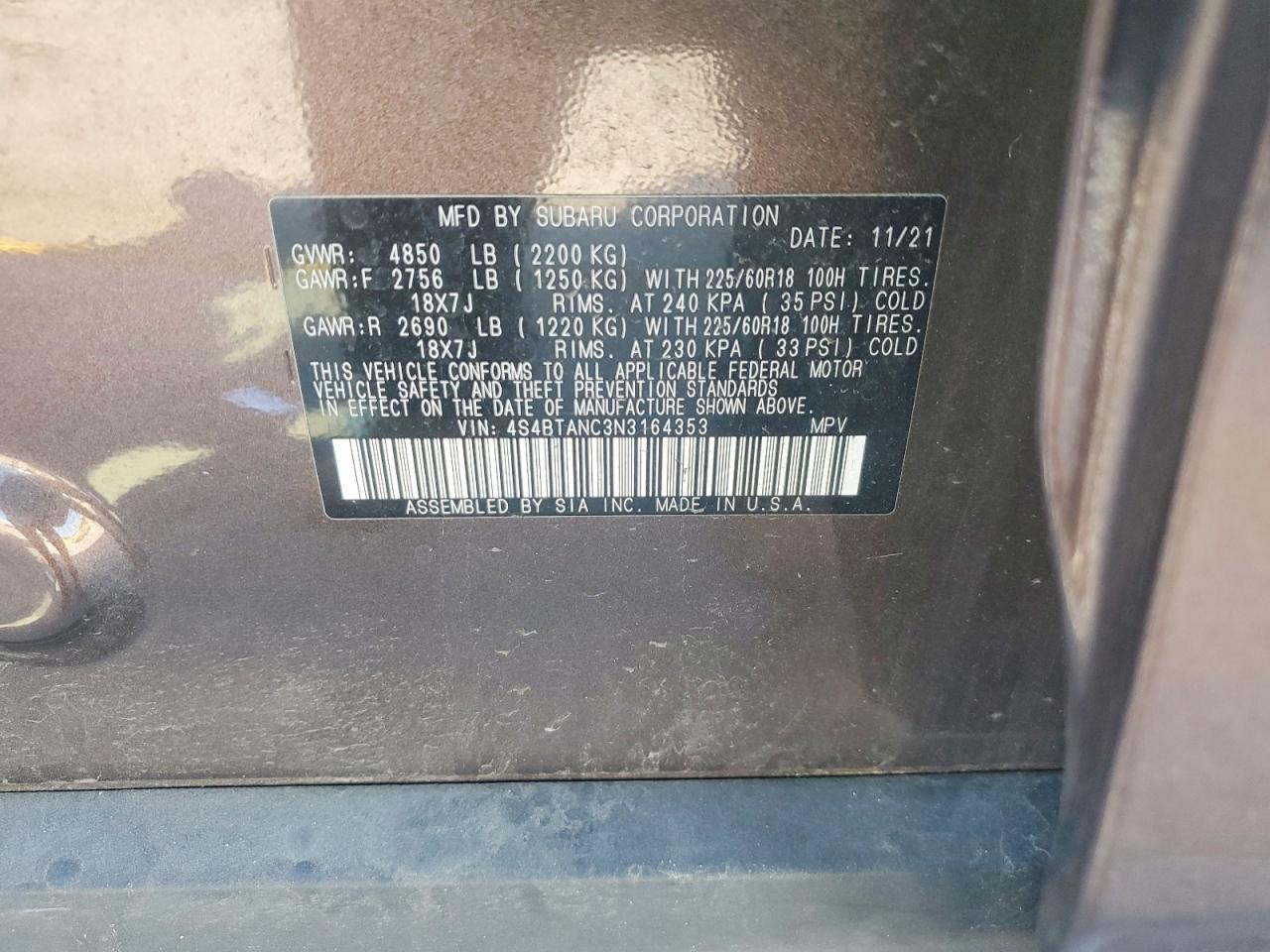 Subaru Outback Limited