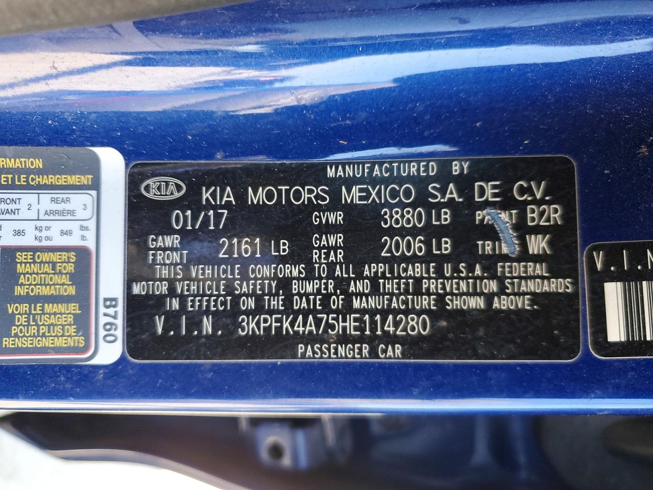 Kia Forte Lx