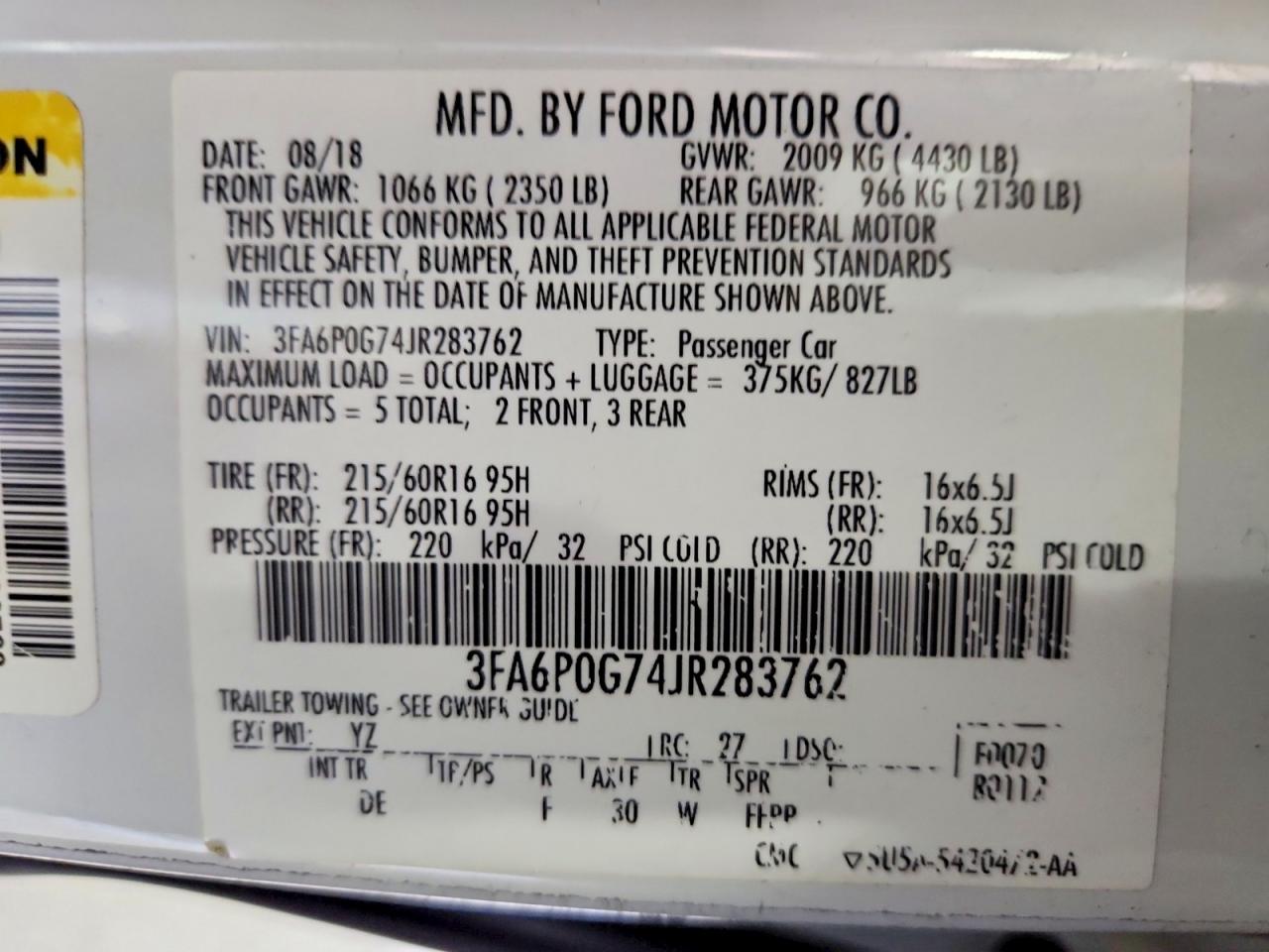 Ford Fusion S