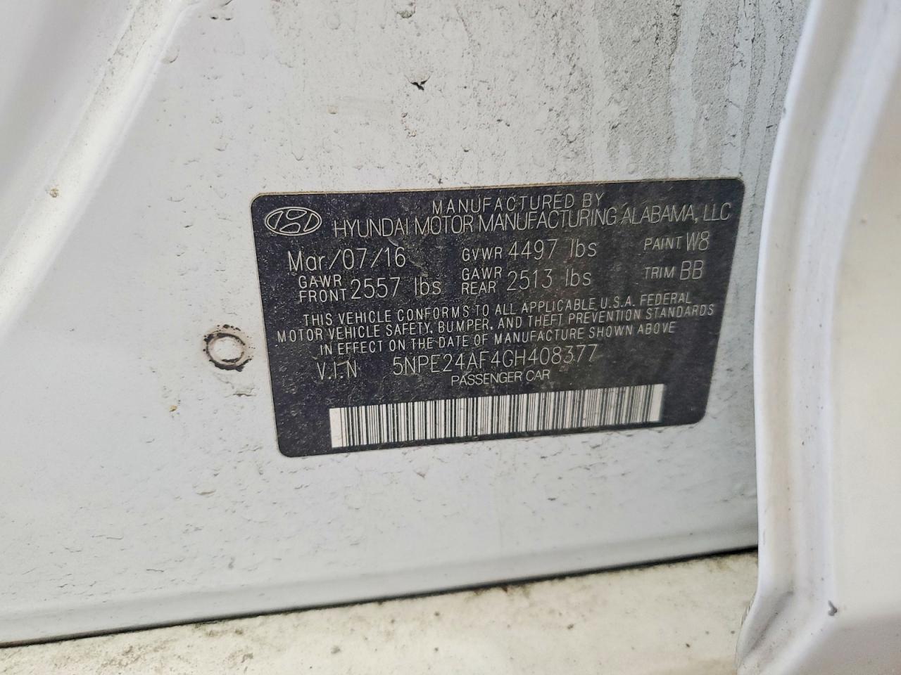 Hyundai SONATA Se