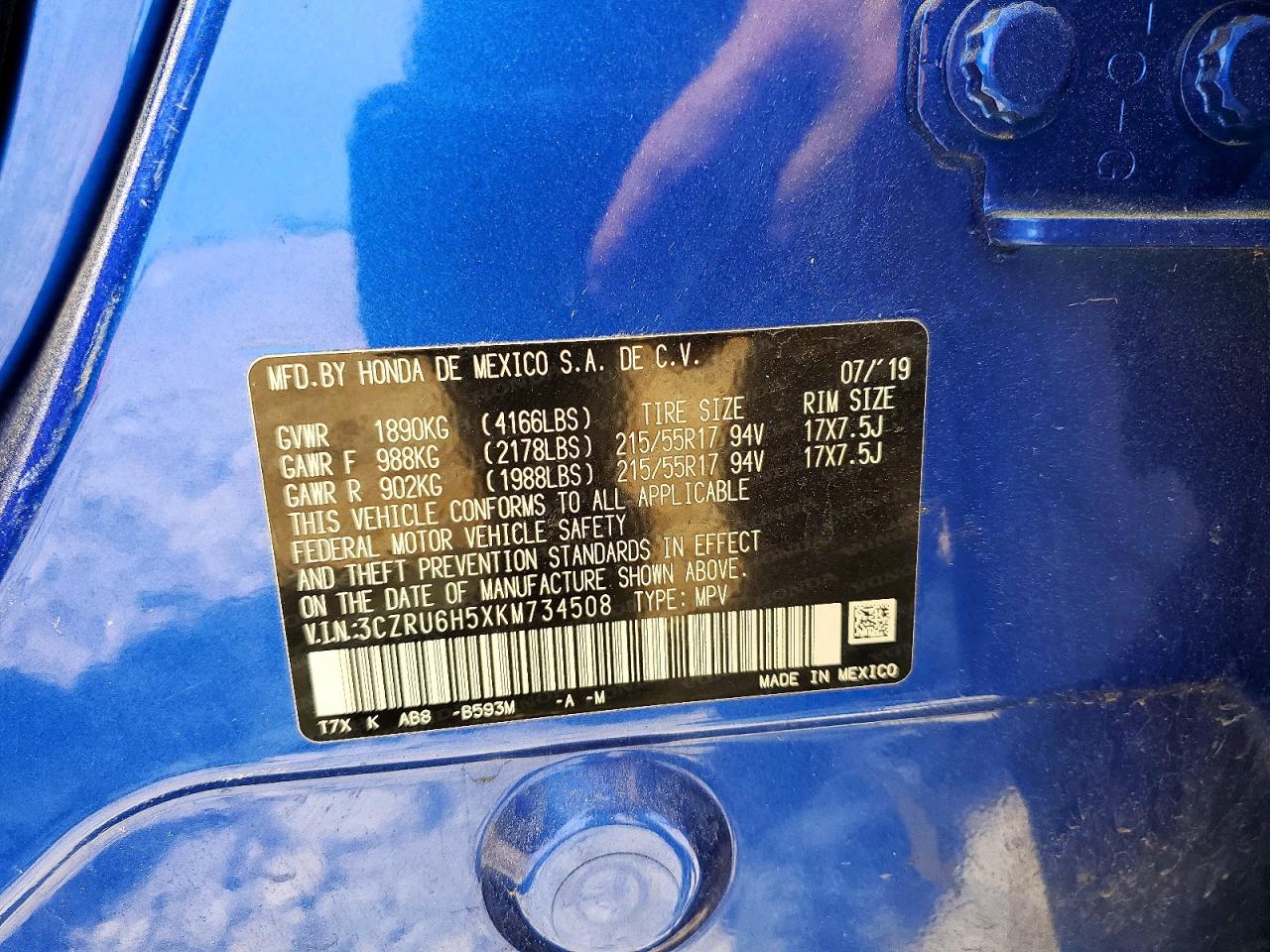 Honda HR-V Ex