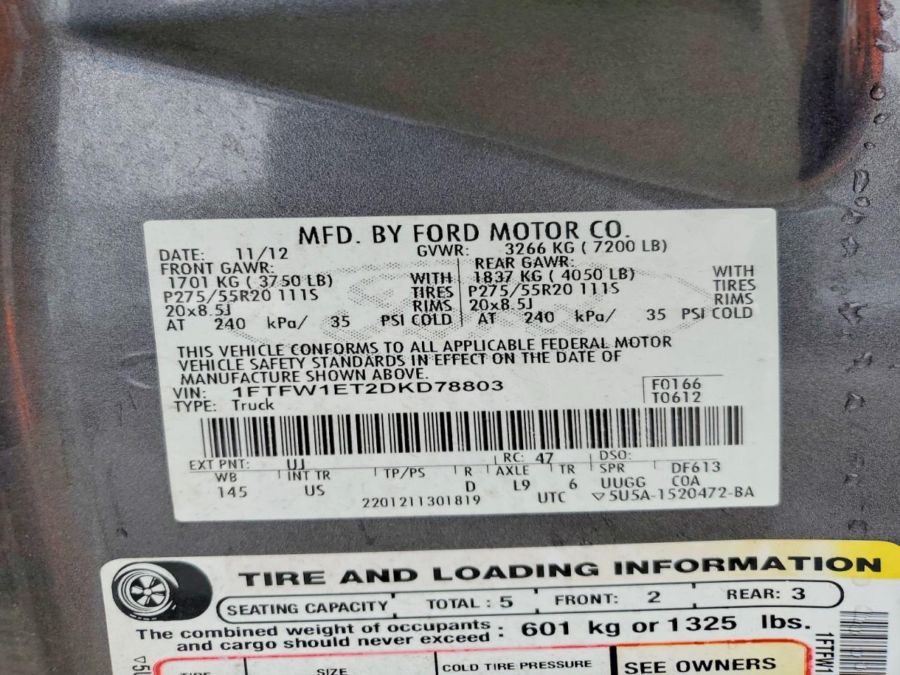 Ford F-150 Supercrew