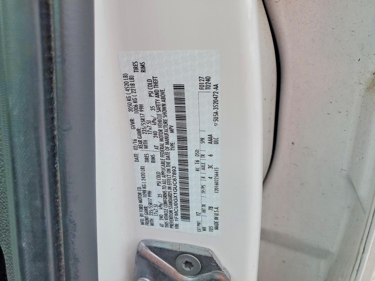 Ford Escape Se