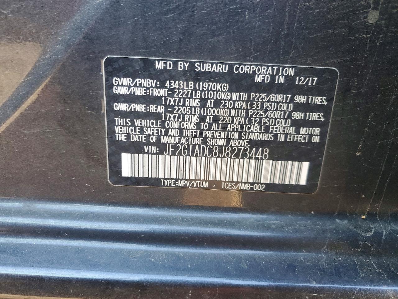 Subaru Crosstrek Premium
