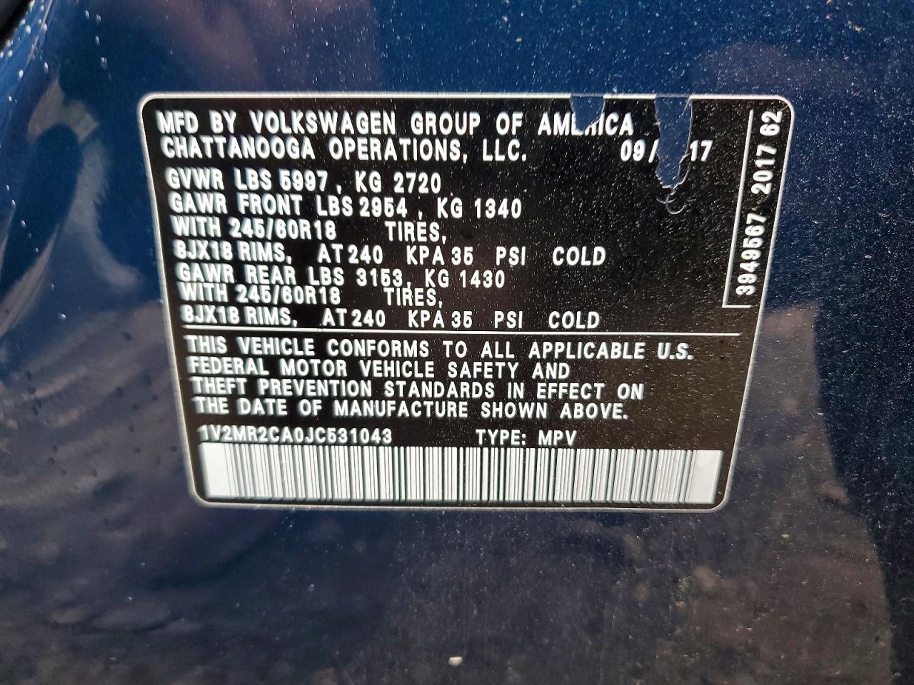 Volkswagen Atlas Sel