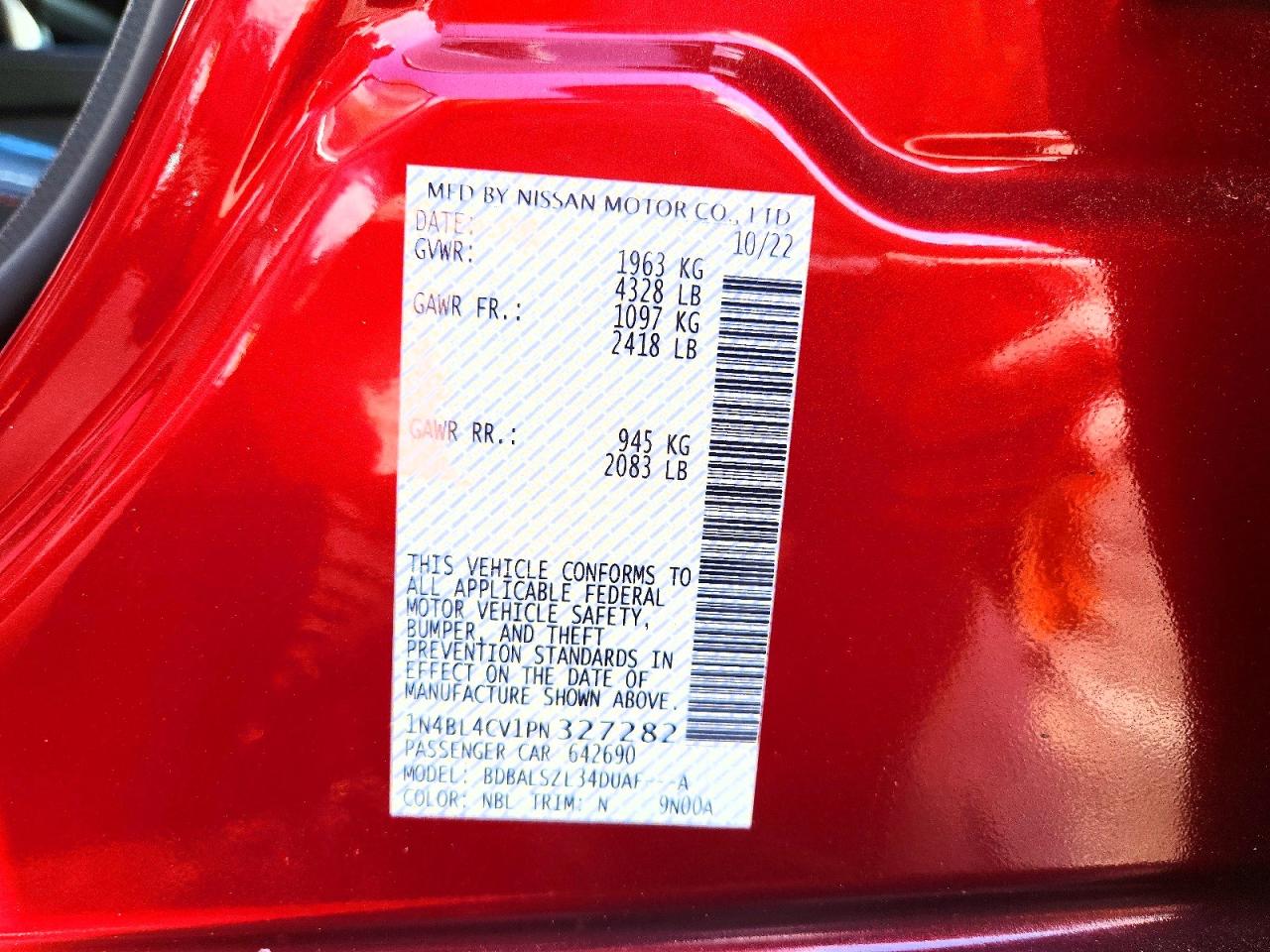 Nissan Altima 2.5 Sr