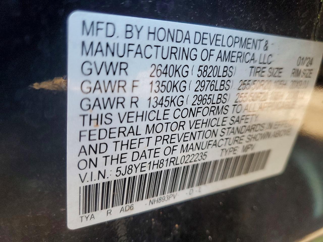 Acura MDX Advance