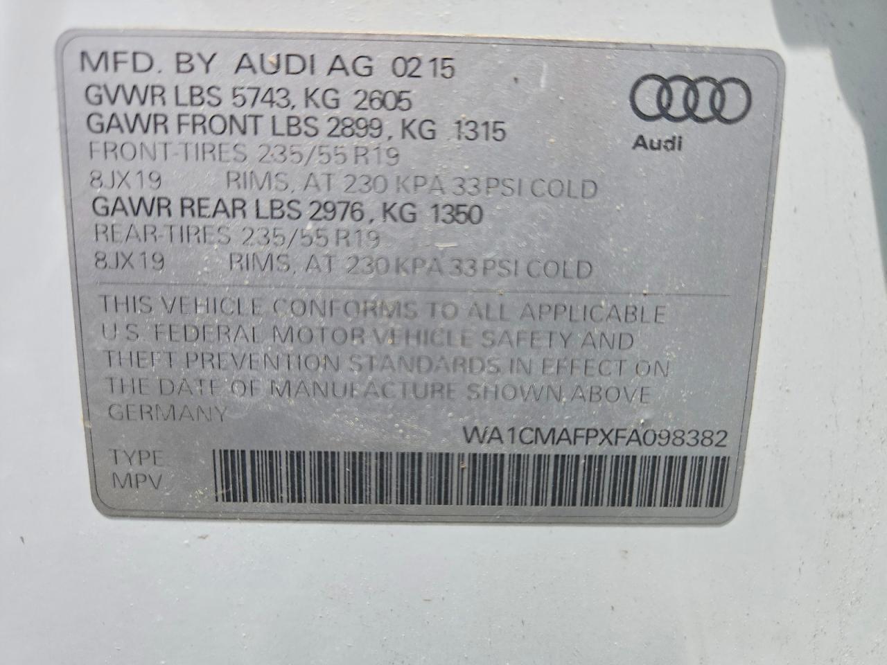 Audi Q5 Tdi Premium Plus