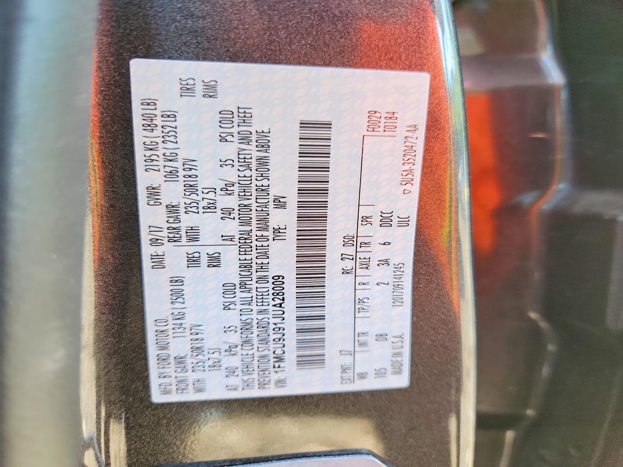 Ford Escape Titanium