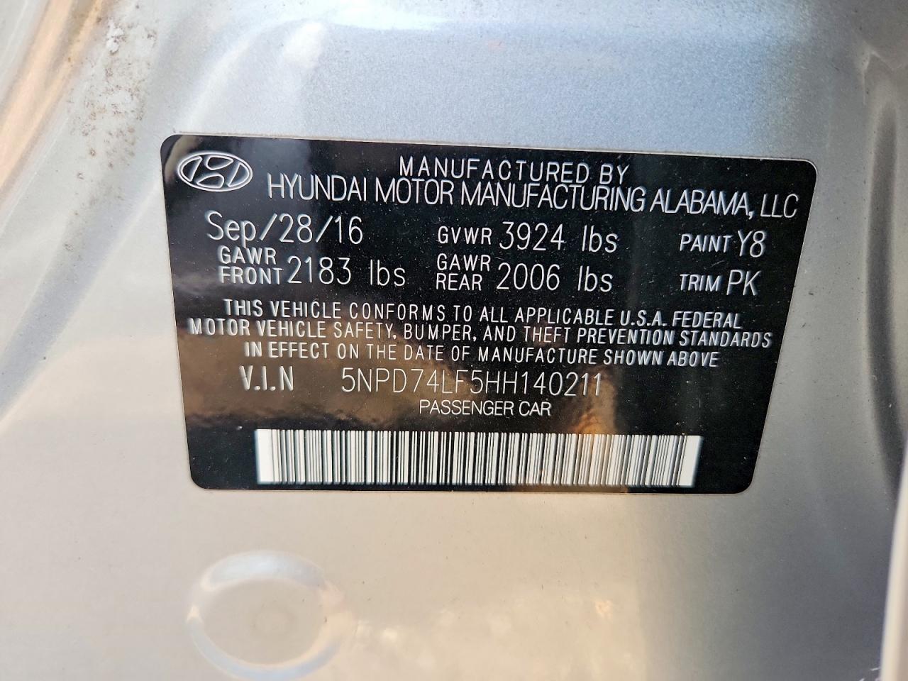 Hyundai ELANTRA Se