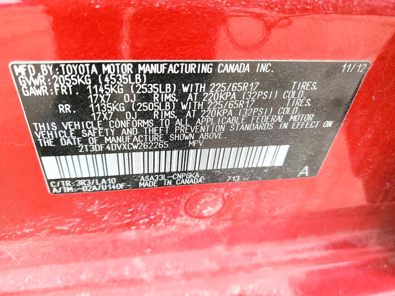Toyota RAV4 Limited