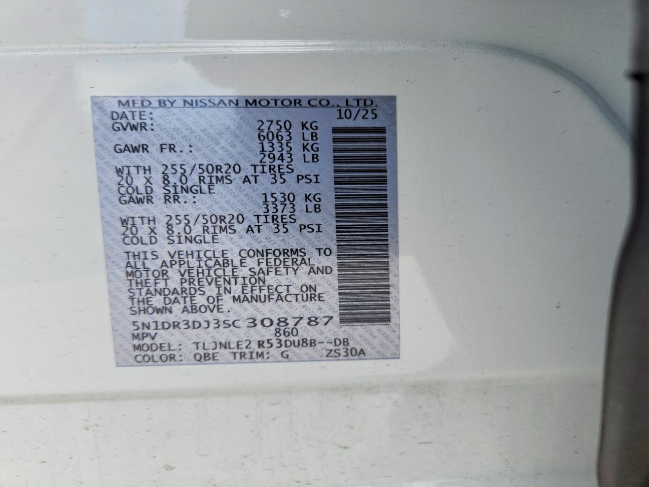 Nissan Pathfinder Platinum