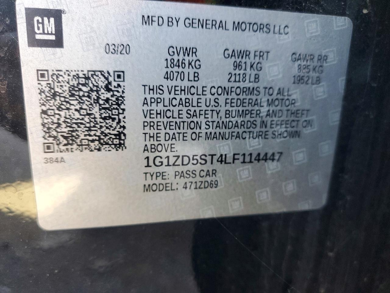 Chevrolet Malibu Lt
