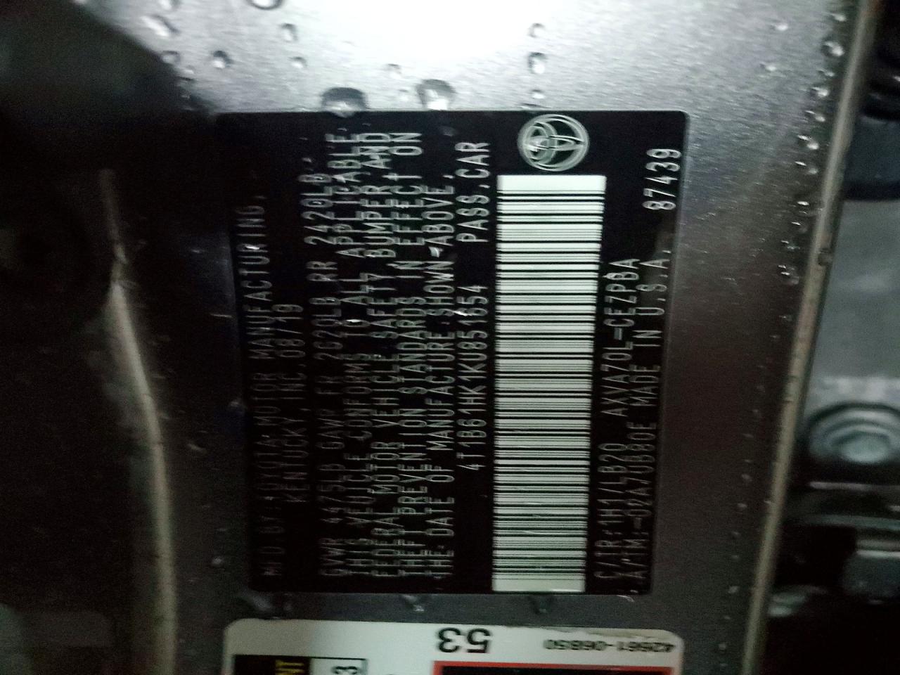 Toyota Camry Xse