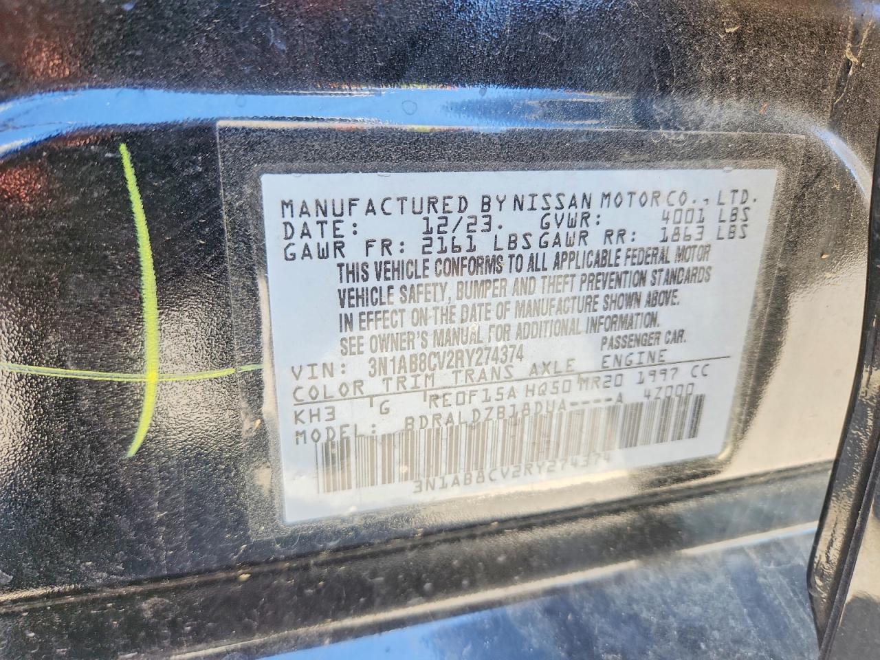 Nissan Sentra Sv