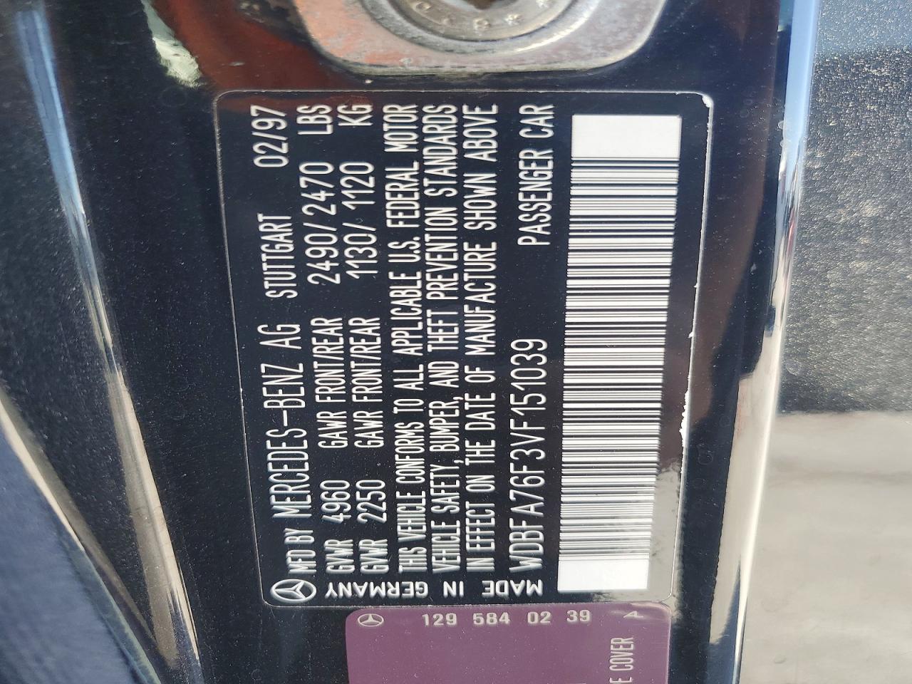 Mercedes-Benz S-Class 600