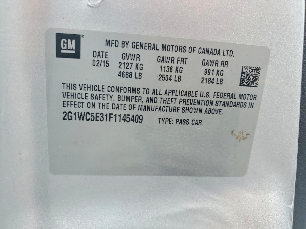 Chevrolet Impala Ltz