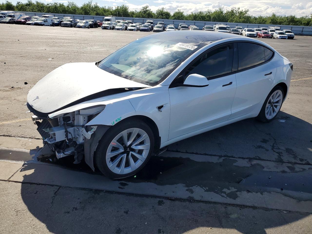 Salvage Tesla Model 3 Image