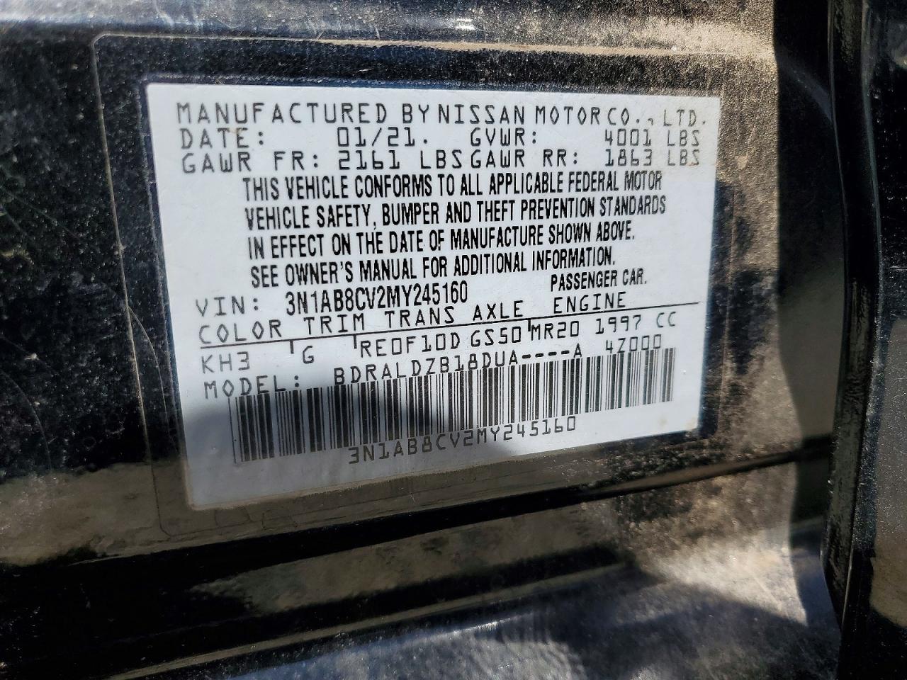 Nissan Sentra Sv