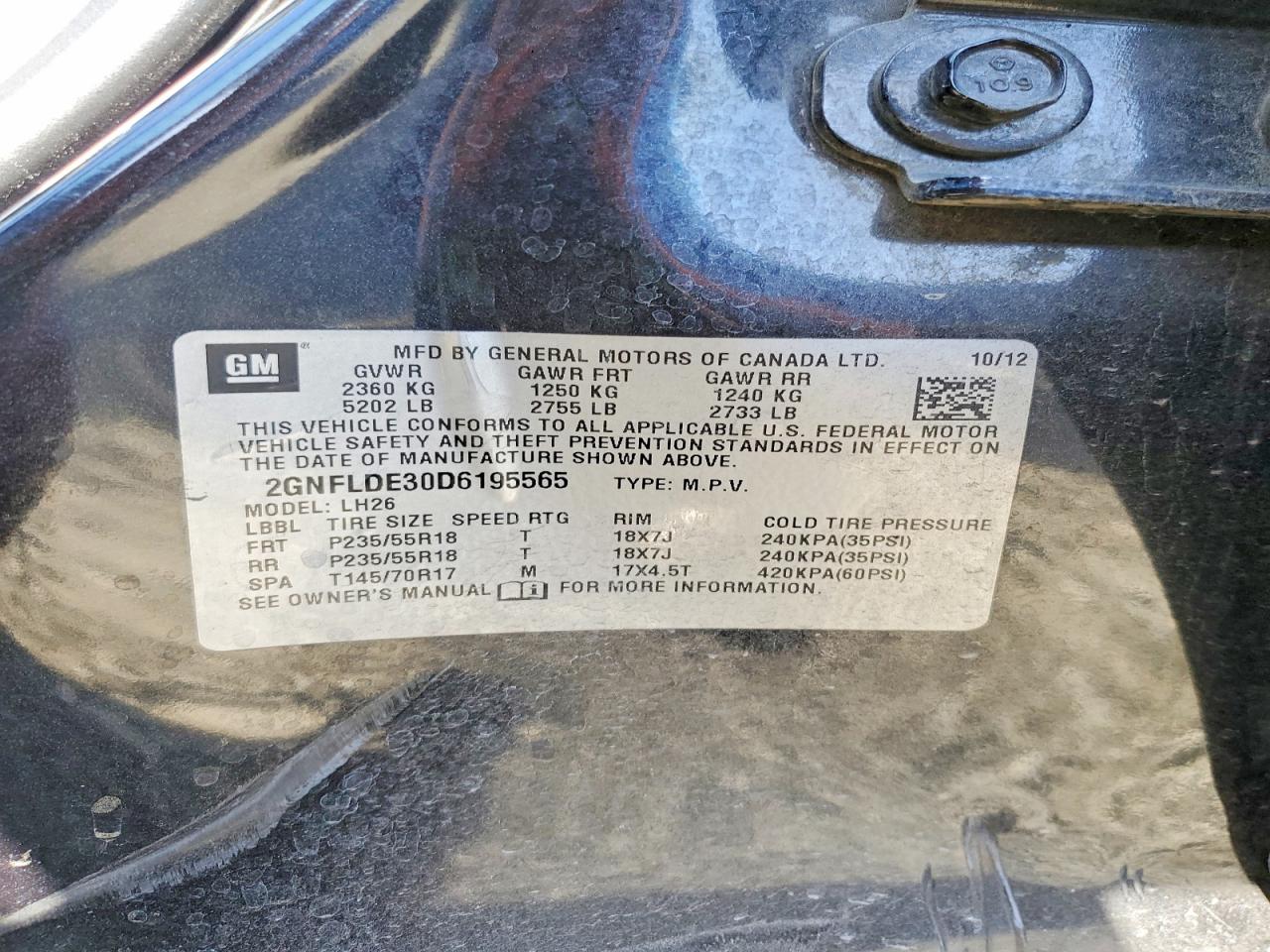 Chevrolet Equinox Lt