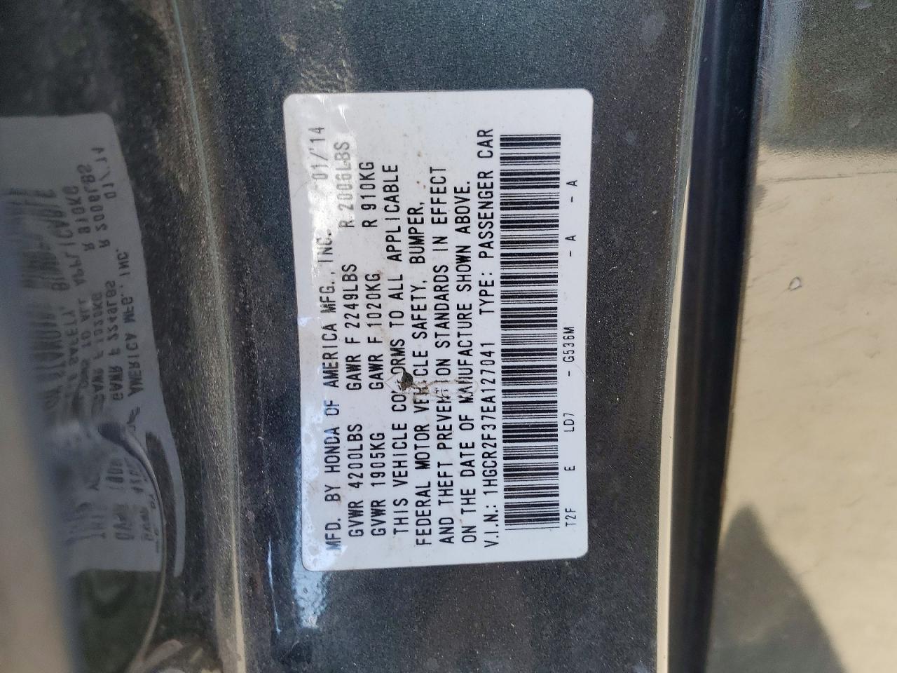 Honda Accord Lx
