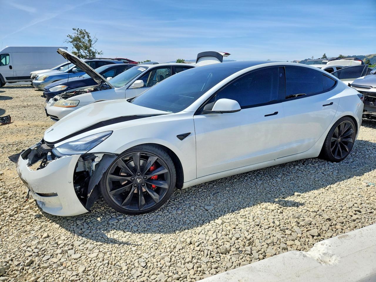 Salvage Tesla Model 3 Image