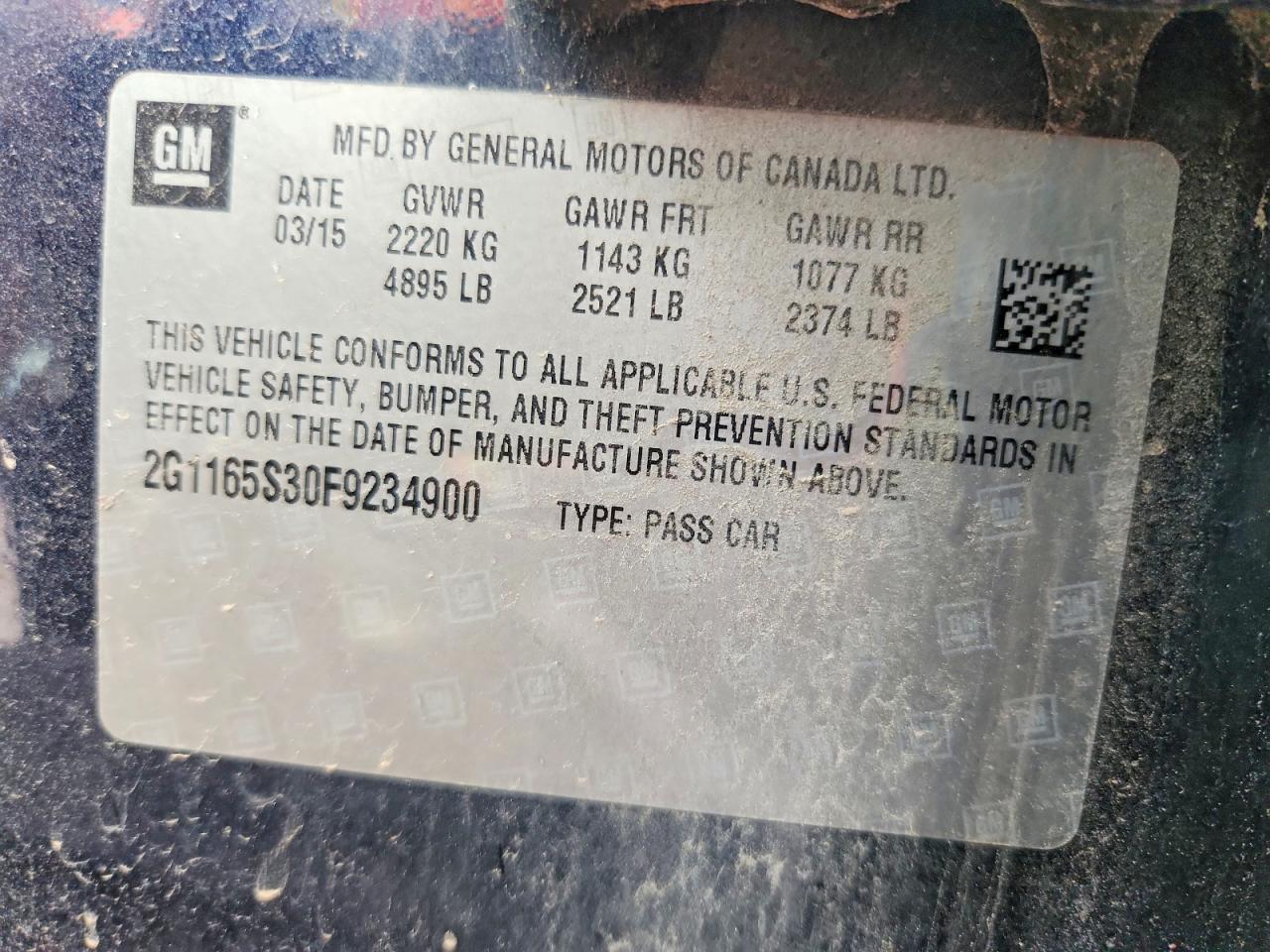 Chevrolet Impala Ltz