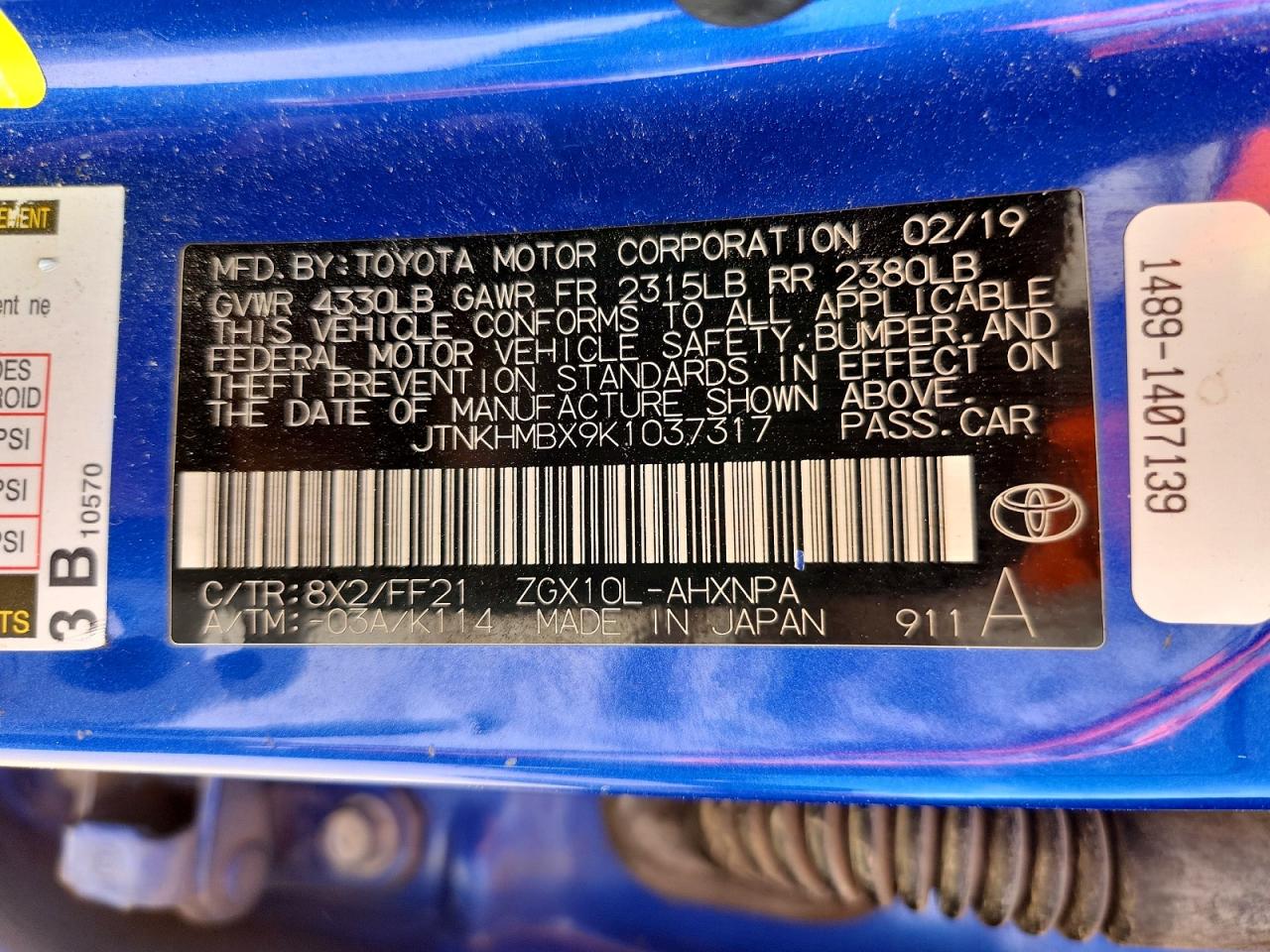 Toyota C-HR Xle