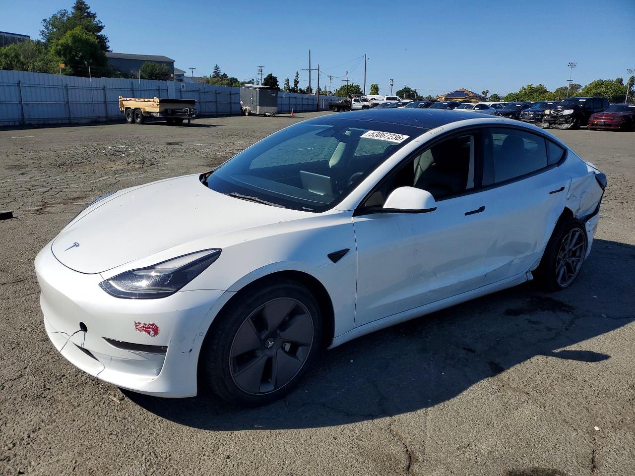 Salvage Tesla Model 3 Image