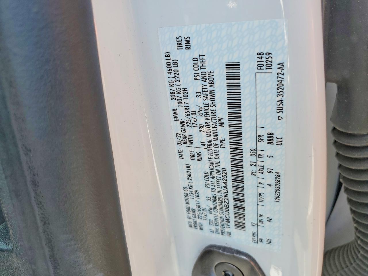 Ford Escape Se