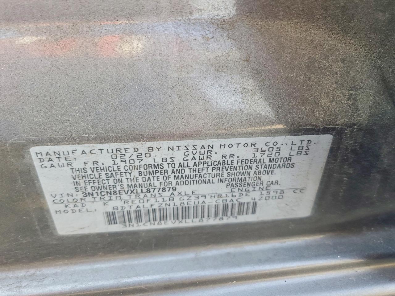 Nissan Versa Sv
