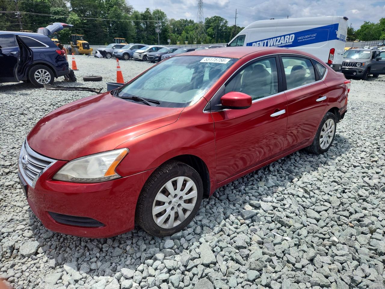 Salvage Nissan Sentra Image