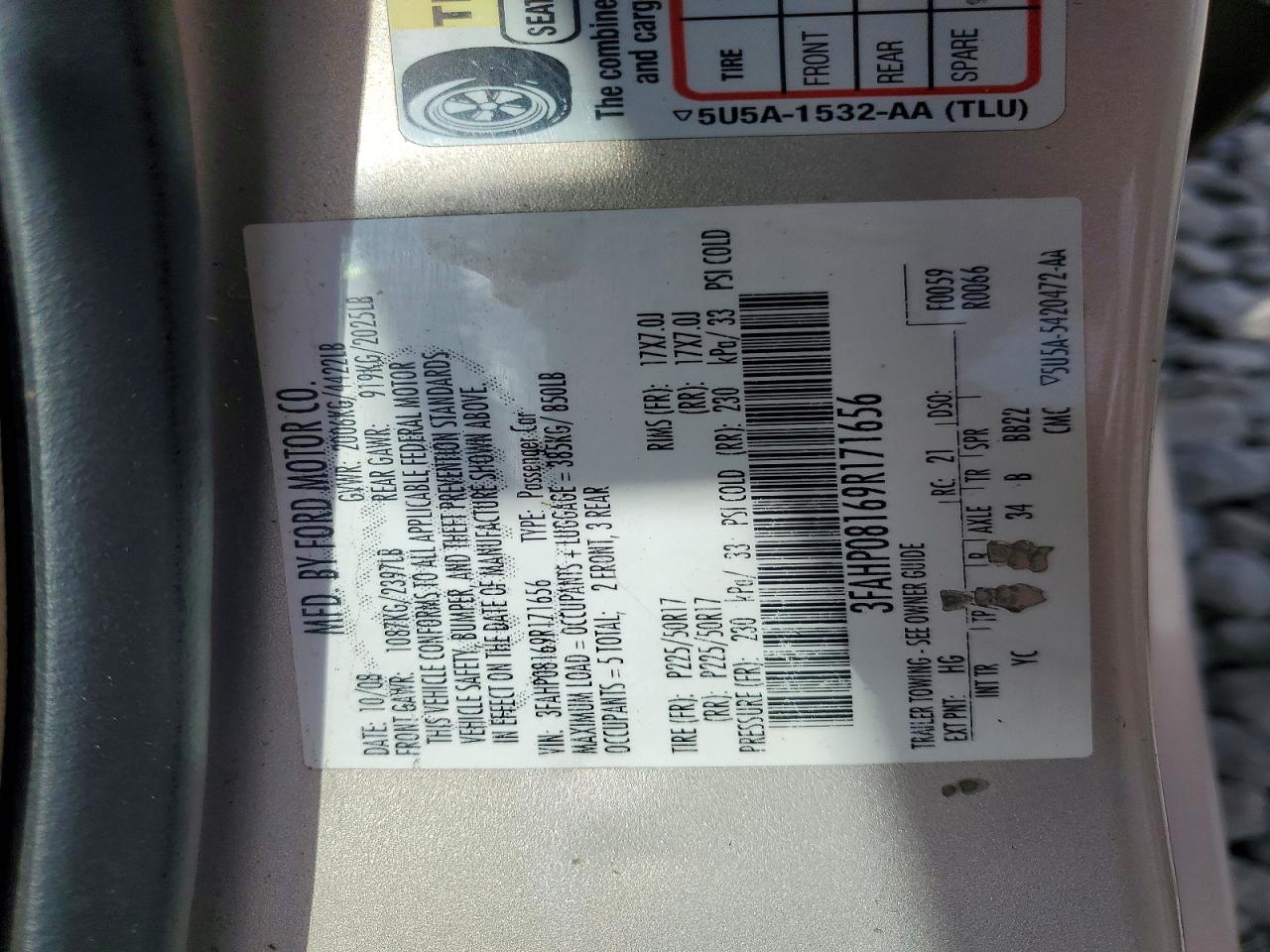 Ford Fusion Sel
