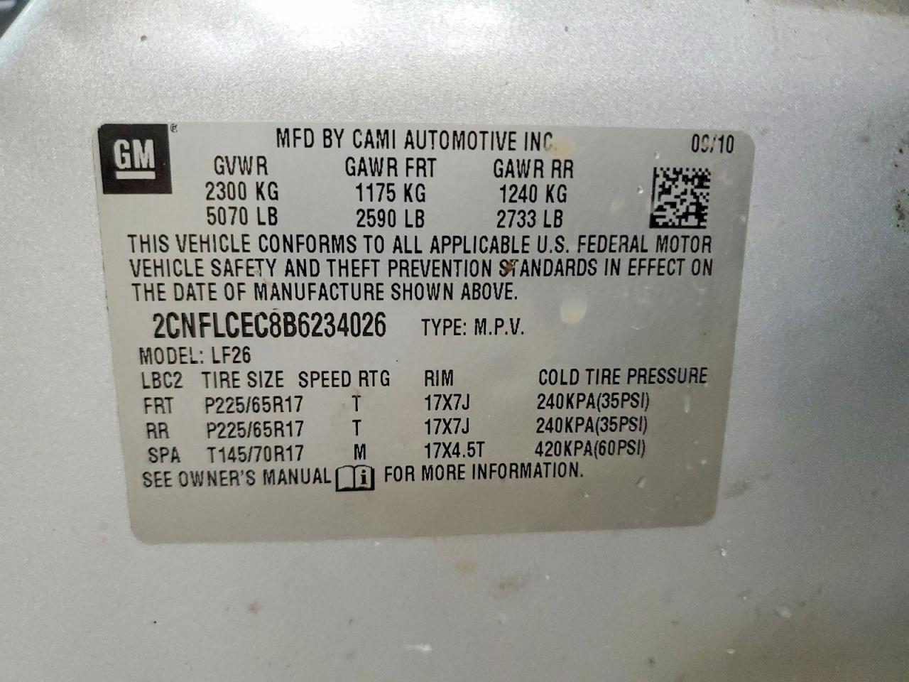 Chevrolet Equinox Ls