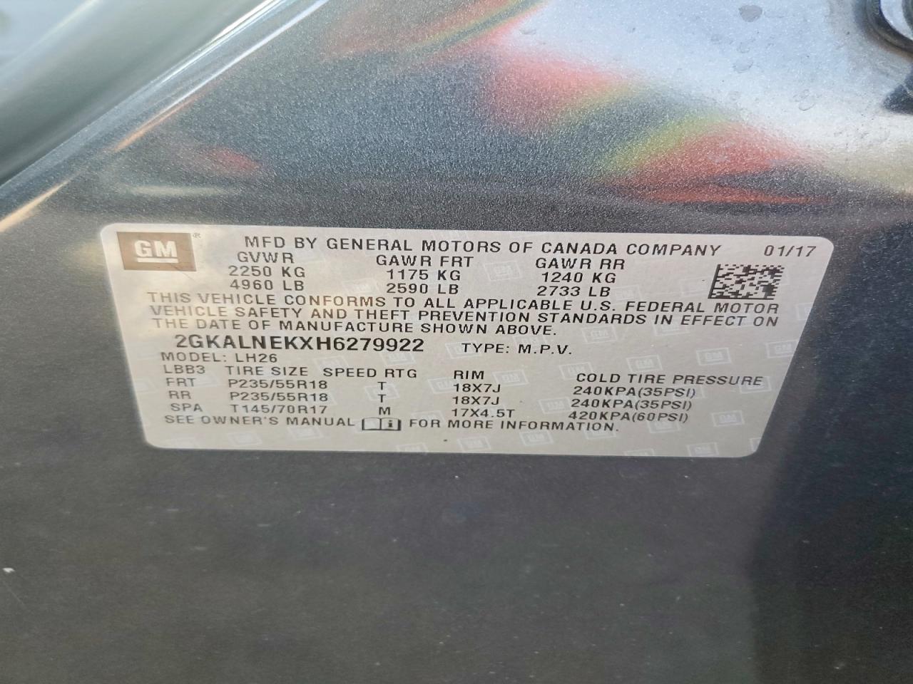 GMC Terrain Sle