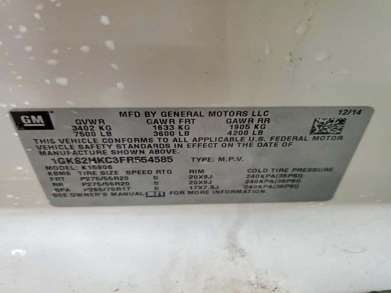 GMC Yukon K1500 Slt