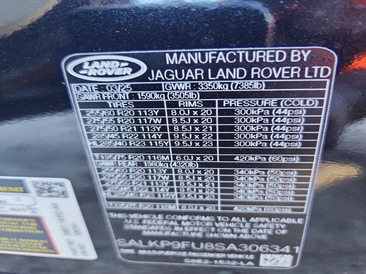 Land Rover Range Rover Se